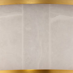 Uppsala Alabaster Flush Mount Ceiling Light