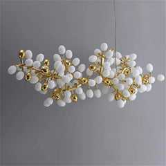 Linear Grape Chandelier