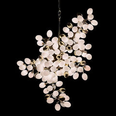 Harris Grape Hanging Branch Chandelier Over kitchen Island
