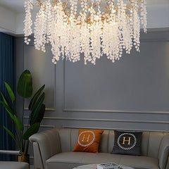 Linear Branch Chandelier