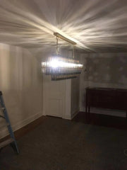 Emil Linear Chandelier For Metal