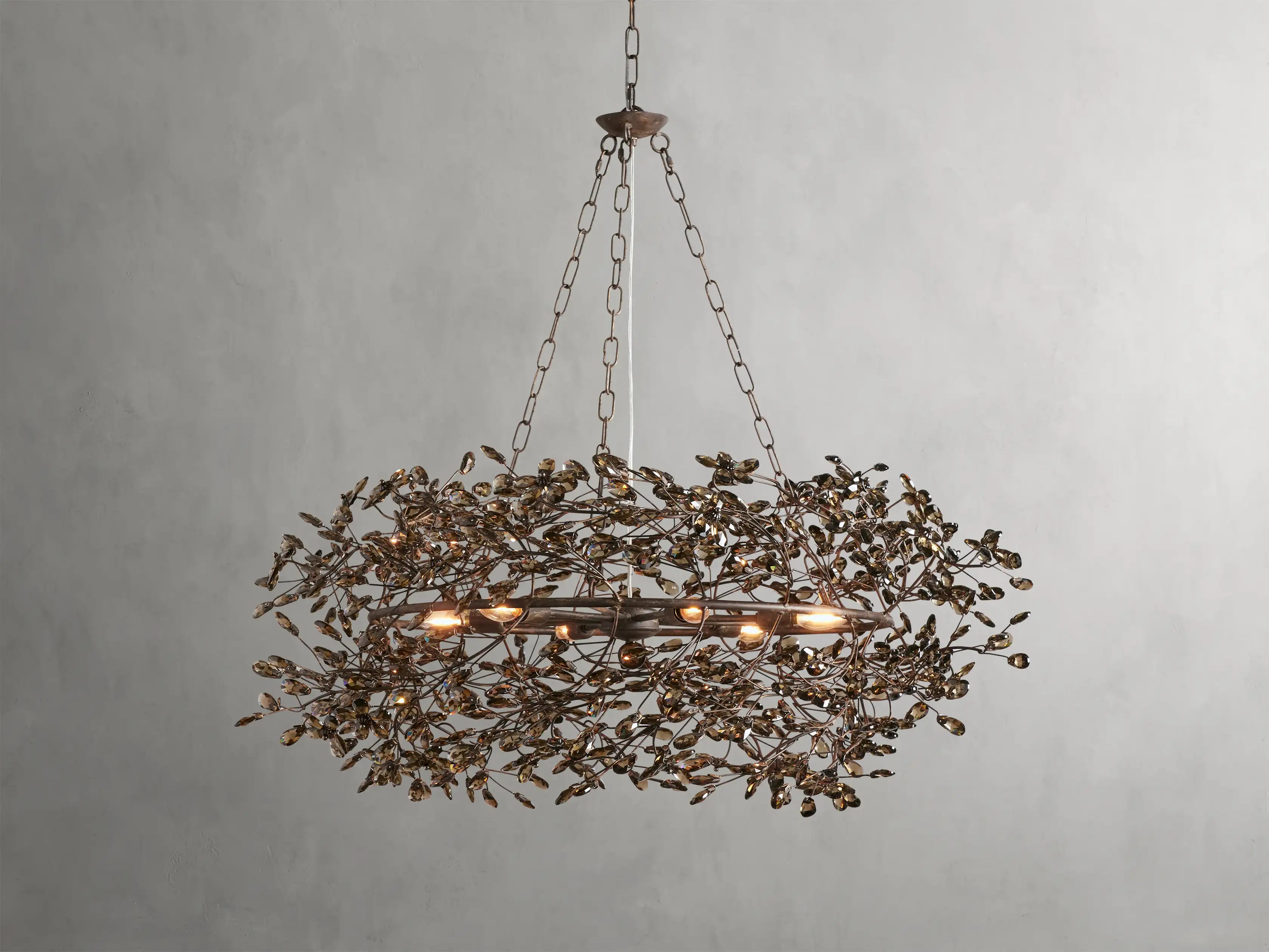 Fiore Colored Crown Chandelier 39'' 60''