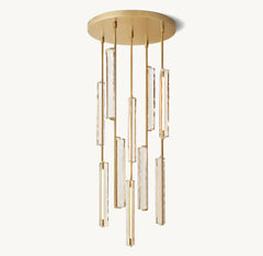 Audubon Crystal Round Chandelier 24"