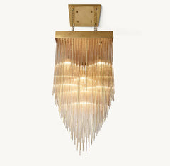 CASCADA SQUARE CHANDELIER 30"
