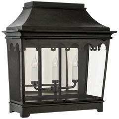 Rosedale Classic Wide 3/4 Wall Lantern Outdoor