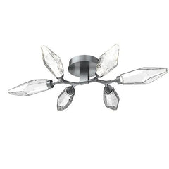 Rock Crystal Flush Mount