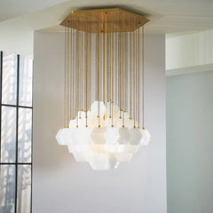 Midcentury Modern Vienna Chandelier