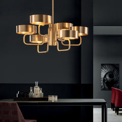 Sound S6 | 6-Light Modern Chandelier - Masiero