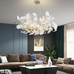 Twilight Branches Ceramic Round Chandelier 24" 31" 39"#size_W39" X H14"