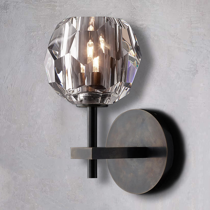 Boule de Cristal Glass Wall Sconce