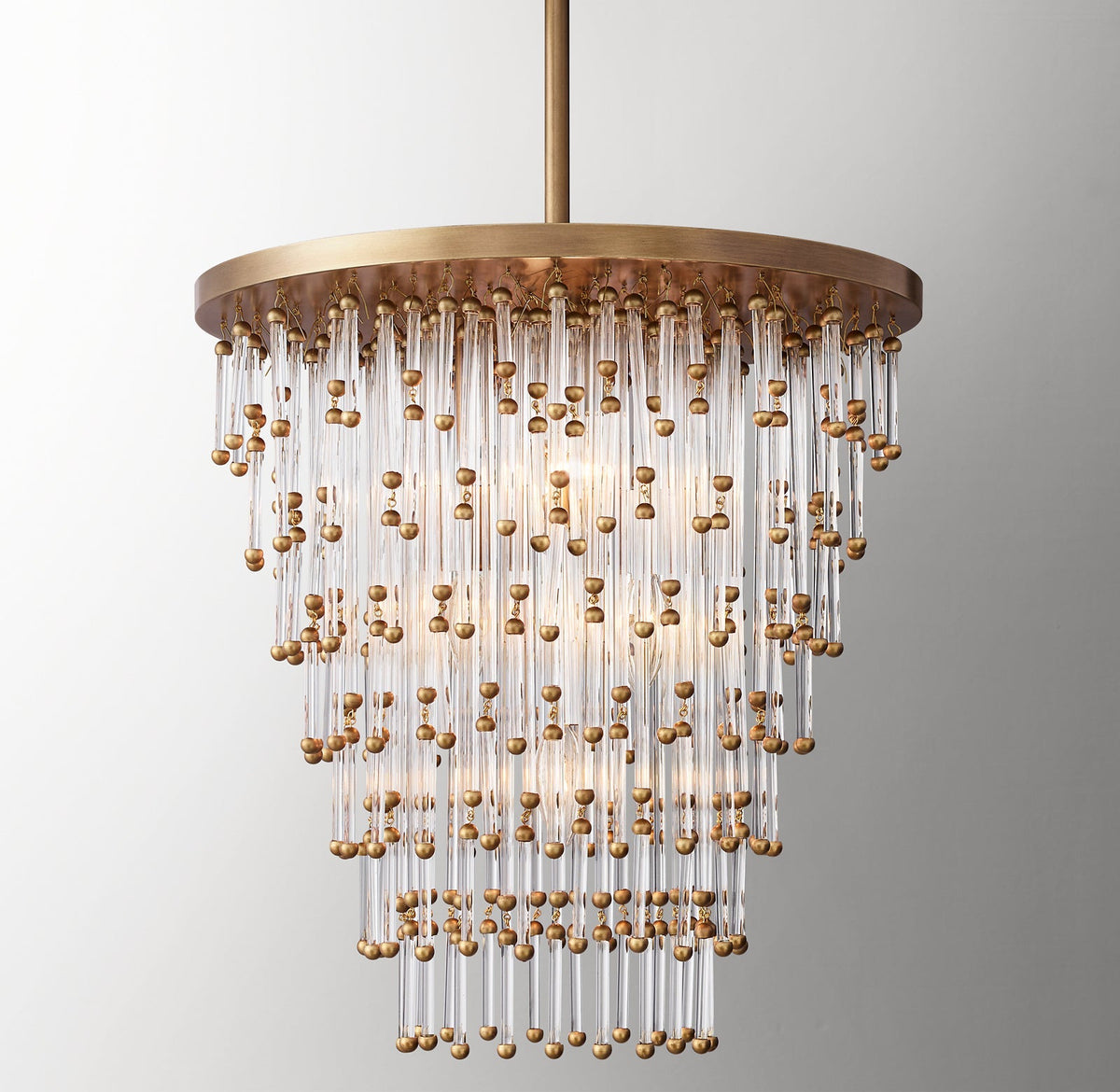 Iris Visual Comfort<br>Crystal Pendant