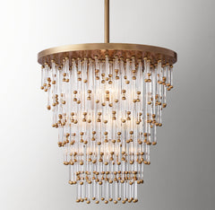 Iris Visual Comfort<br>Crystal Pendant