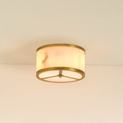 Uppsala Alabaster Flush Mount Ceiling Light
