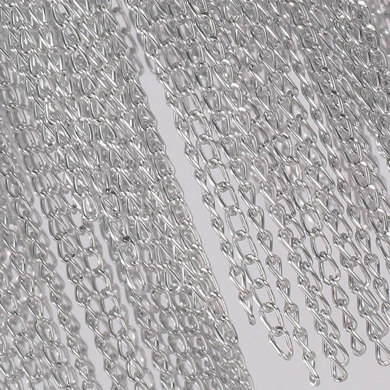 Teresa Cadena Chain Tassel Ceiling Light Fixture