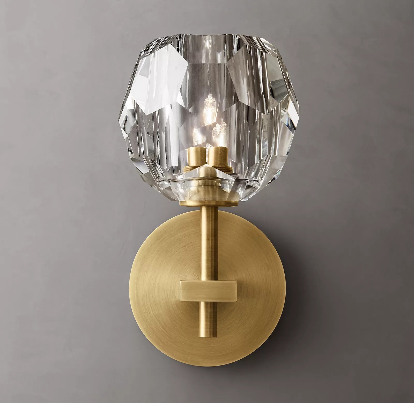 Boule de Cristal Glass Wall Sconce