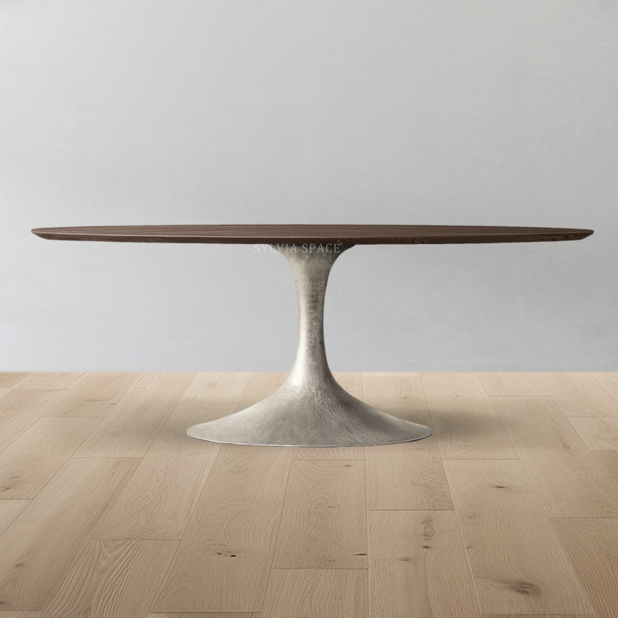 Aero Wood Oval Dining Table