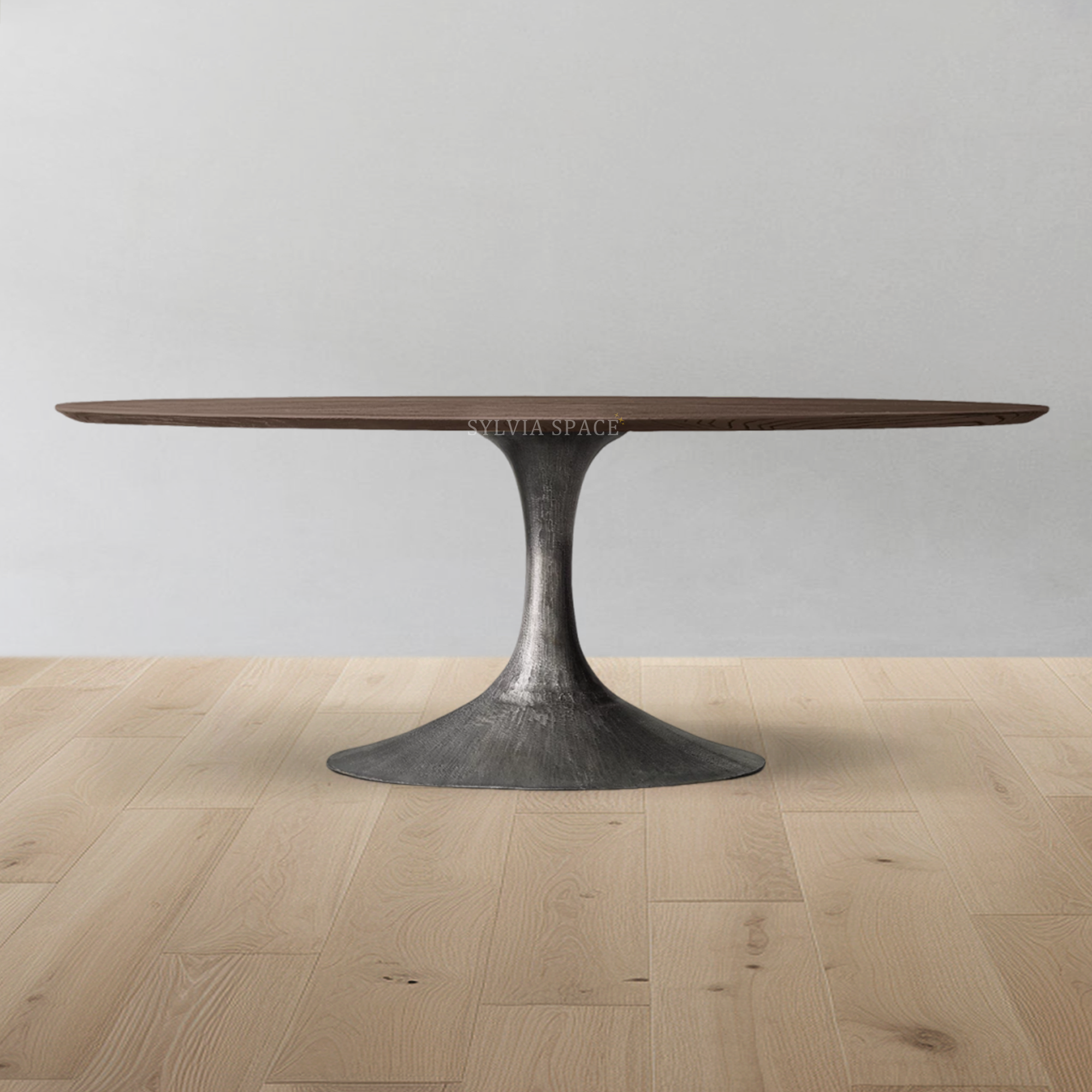 Aero Wood Oval Dining Table