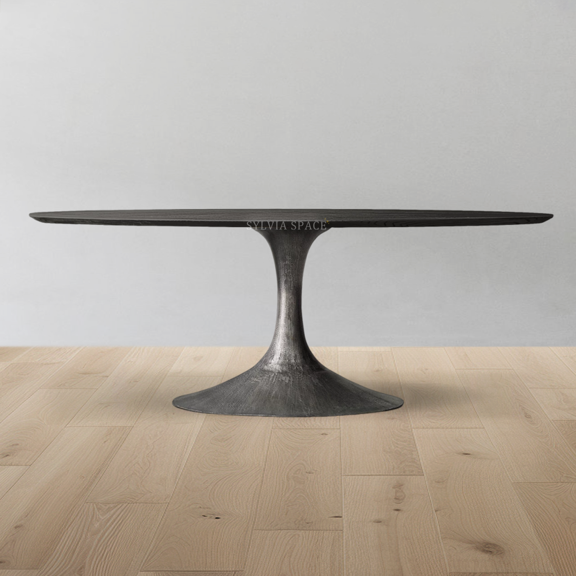 Aero Wood Oval Dining Table