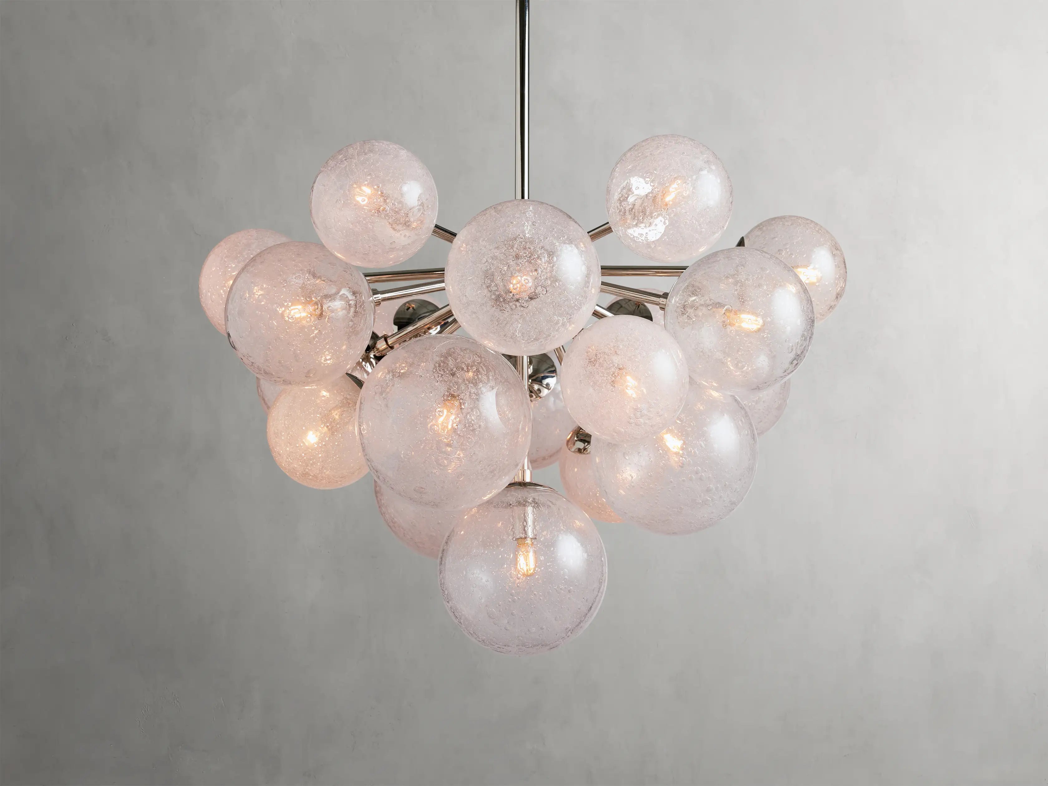 Bubble Mandoza Chandelier 27'' 35''