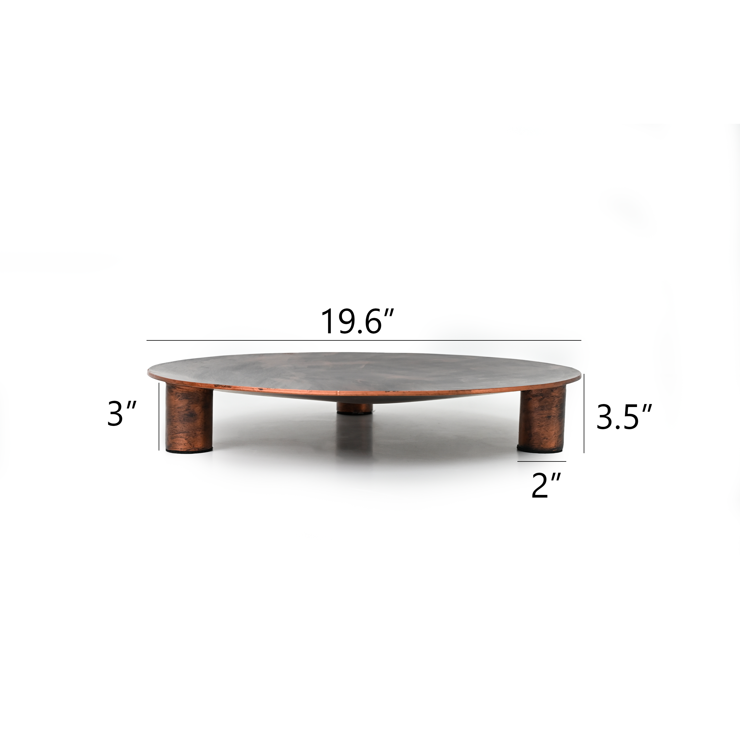 Altan Round Metal Tray