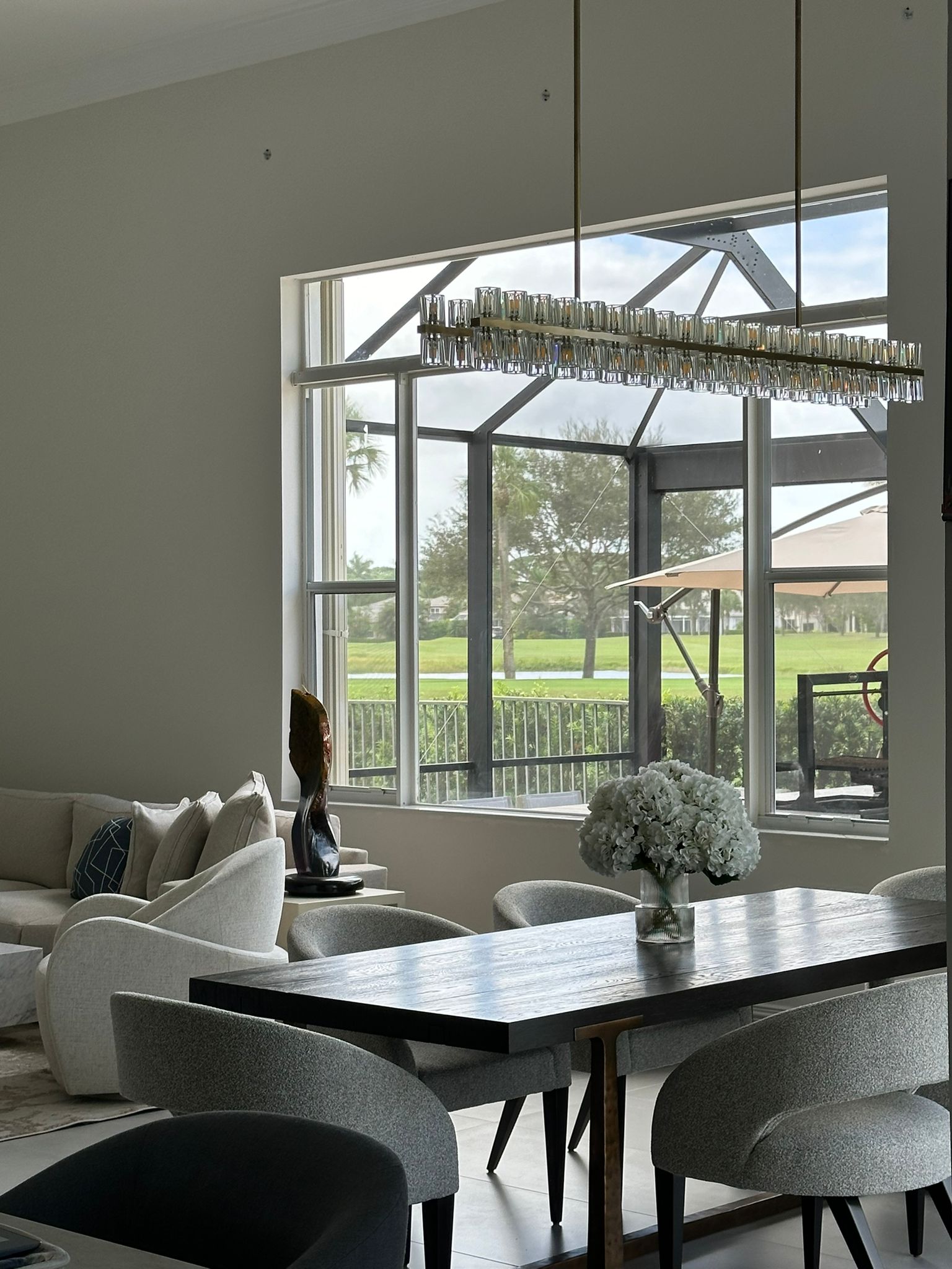 Arcachon Rectangular Chandelier 54'' 72''