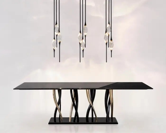 PEZEO 3-CRYSTAL Chandelier 8''DPEZZEO 3-CRYSTAL Chandelier D8''