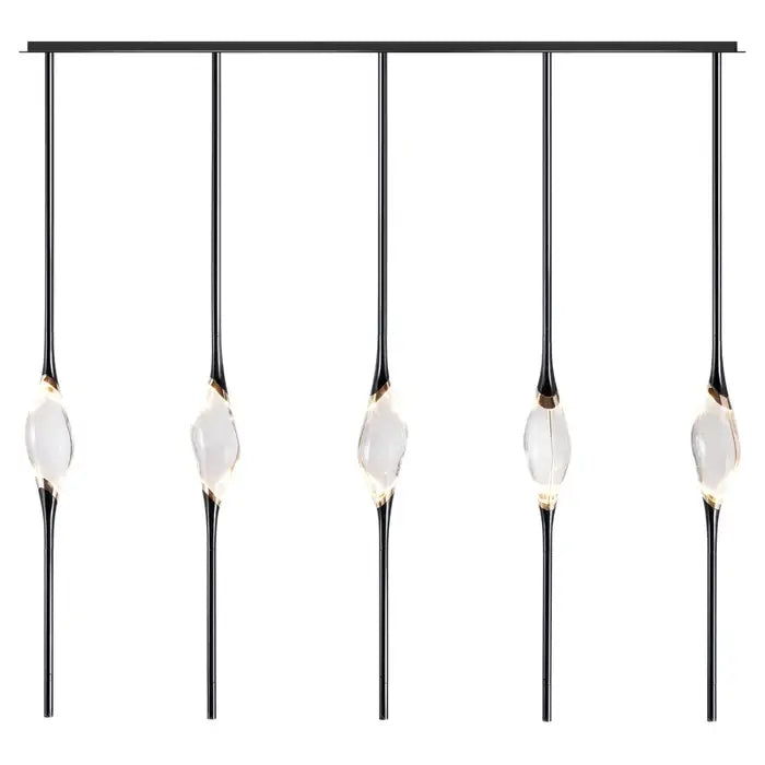 PEZEO CRYSTAL Long Chandelier L51'' 59''PEZZEO CRYSTAL Long Chandelier L51'' 59''