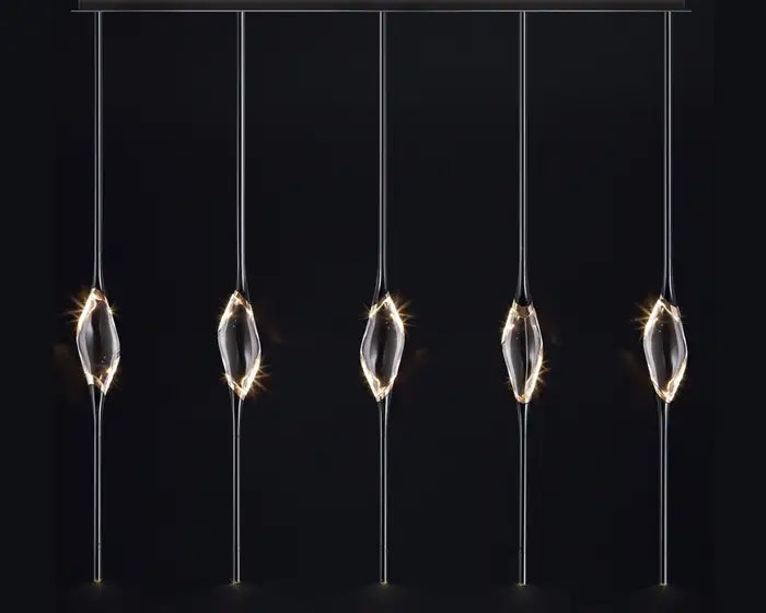 PEZEO CRYSTAL Long Chandelier L51'' 59''PEZZEO CRYSTAL Long Chandelier L51'' 59''