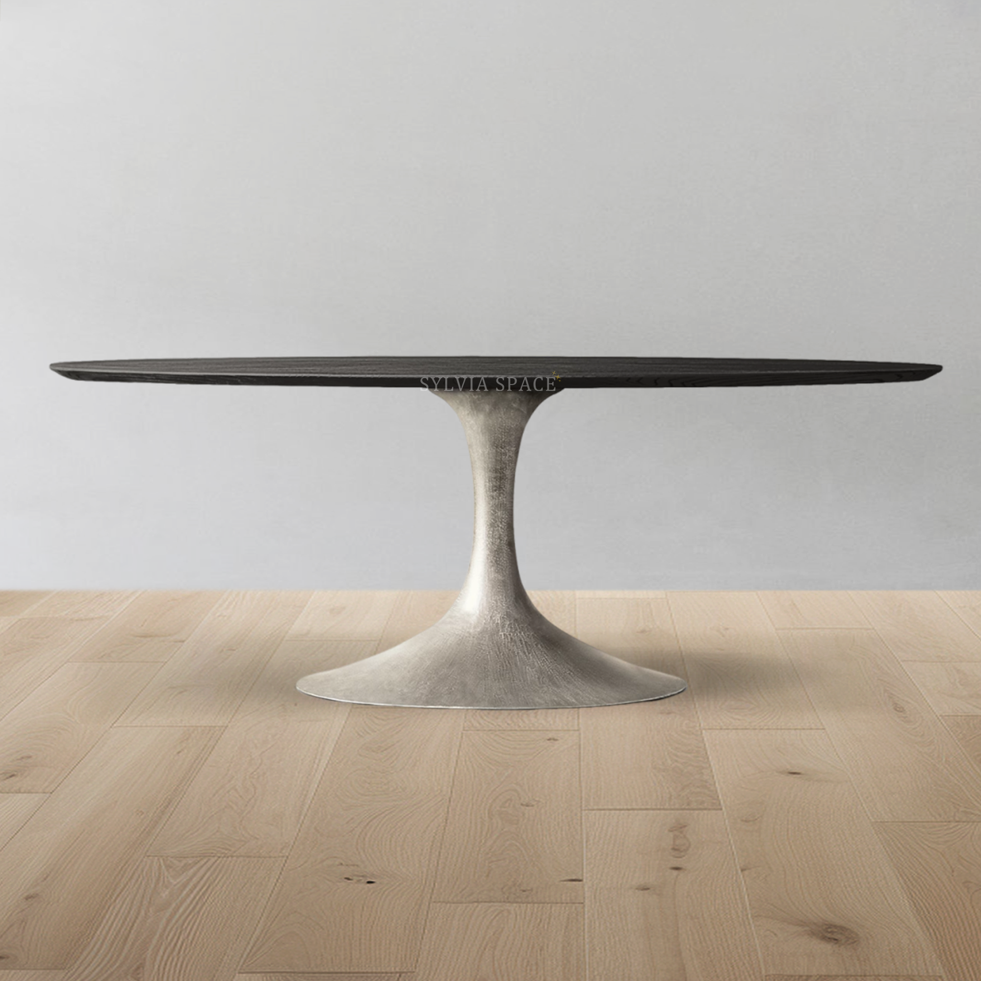 Aero Wood Oval Dining Table