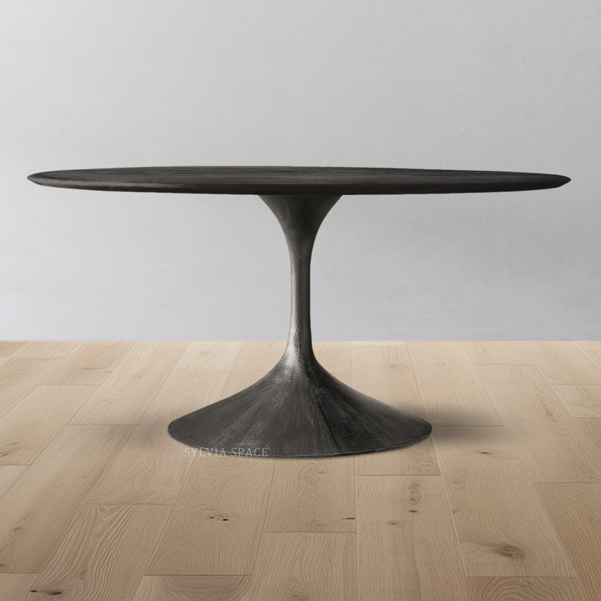 Aero Wood Round Dining Table