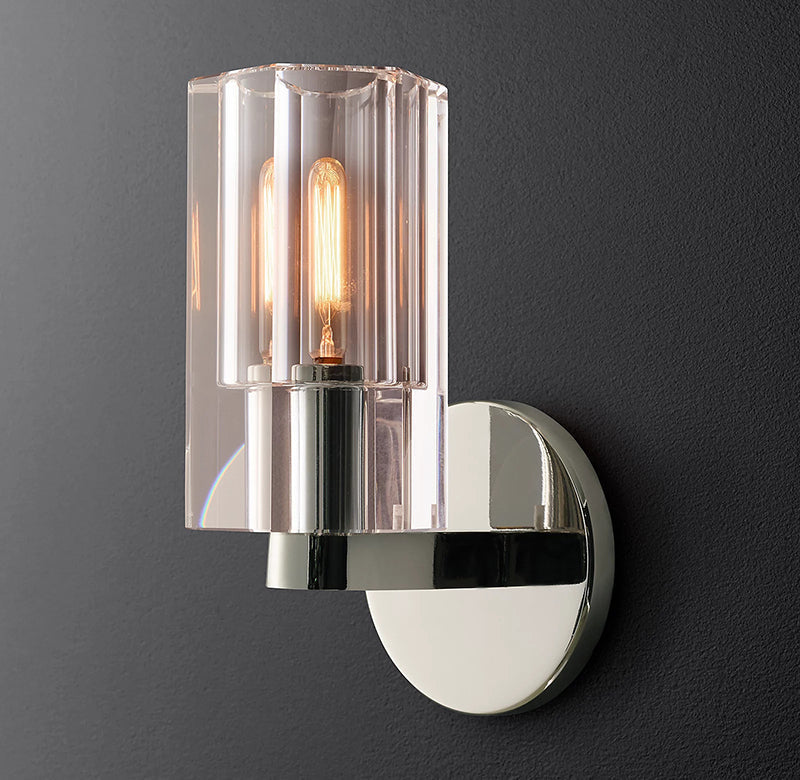 Arcacho Crystal led Wall Sconce 9"H