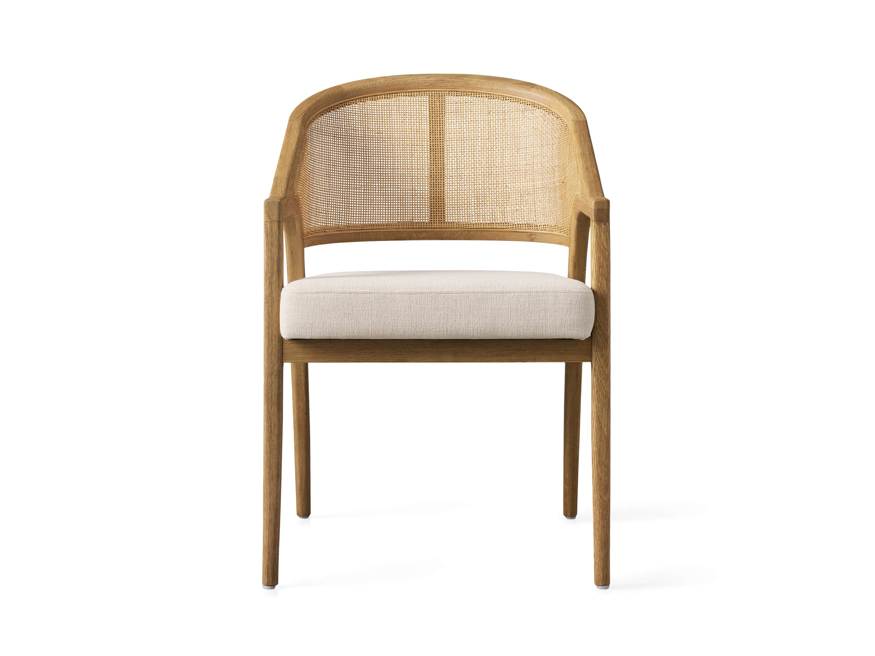 Aimee Dining Arm Chair in Honey