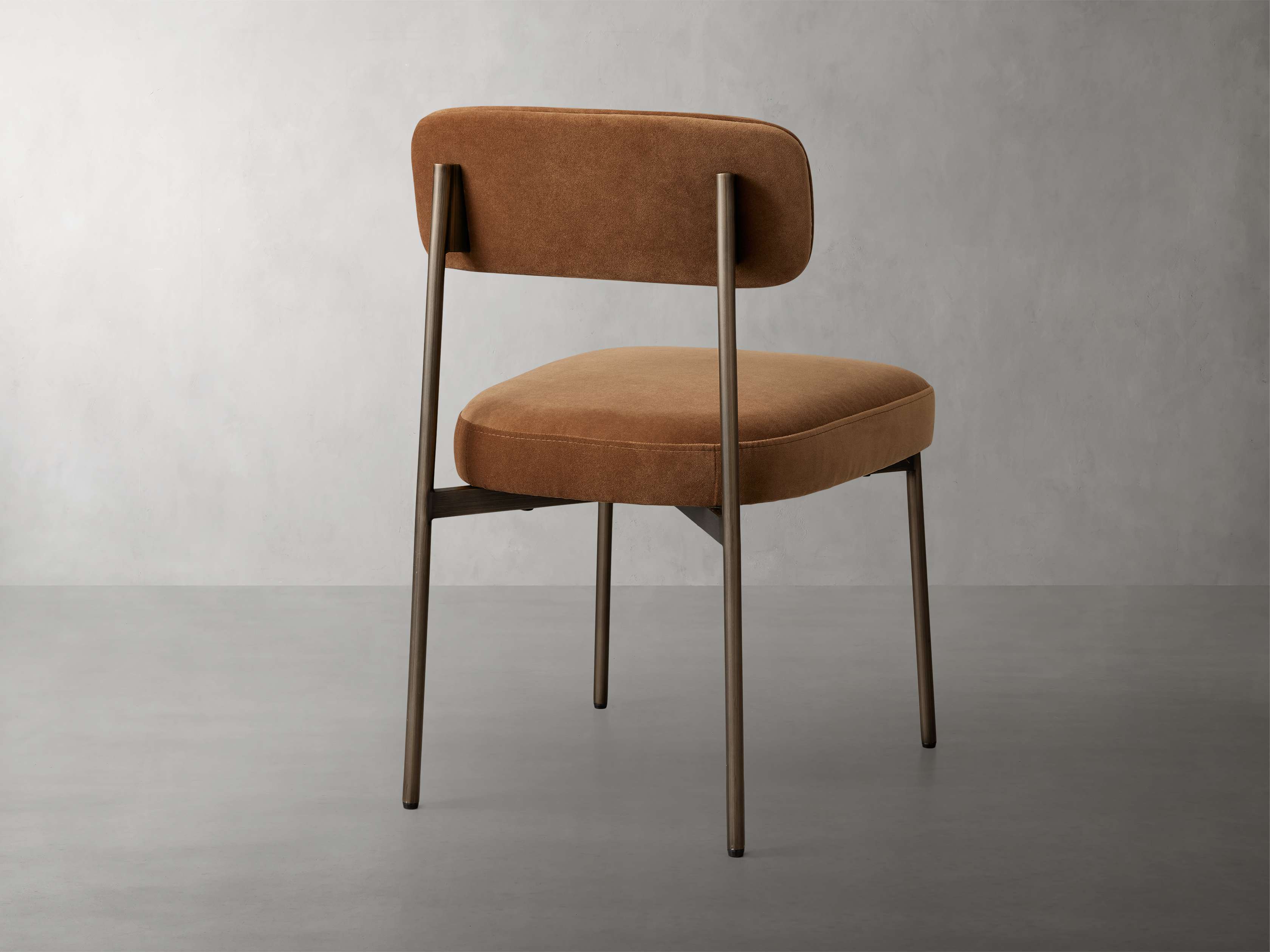 Billie Dining Side Chair in Antique Bronze