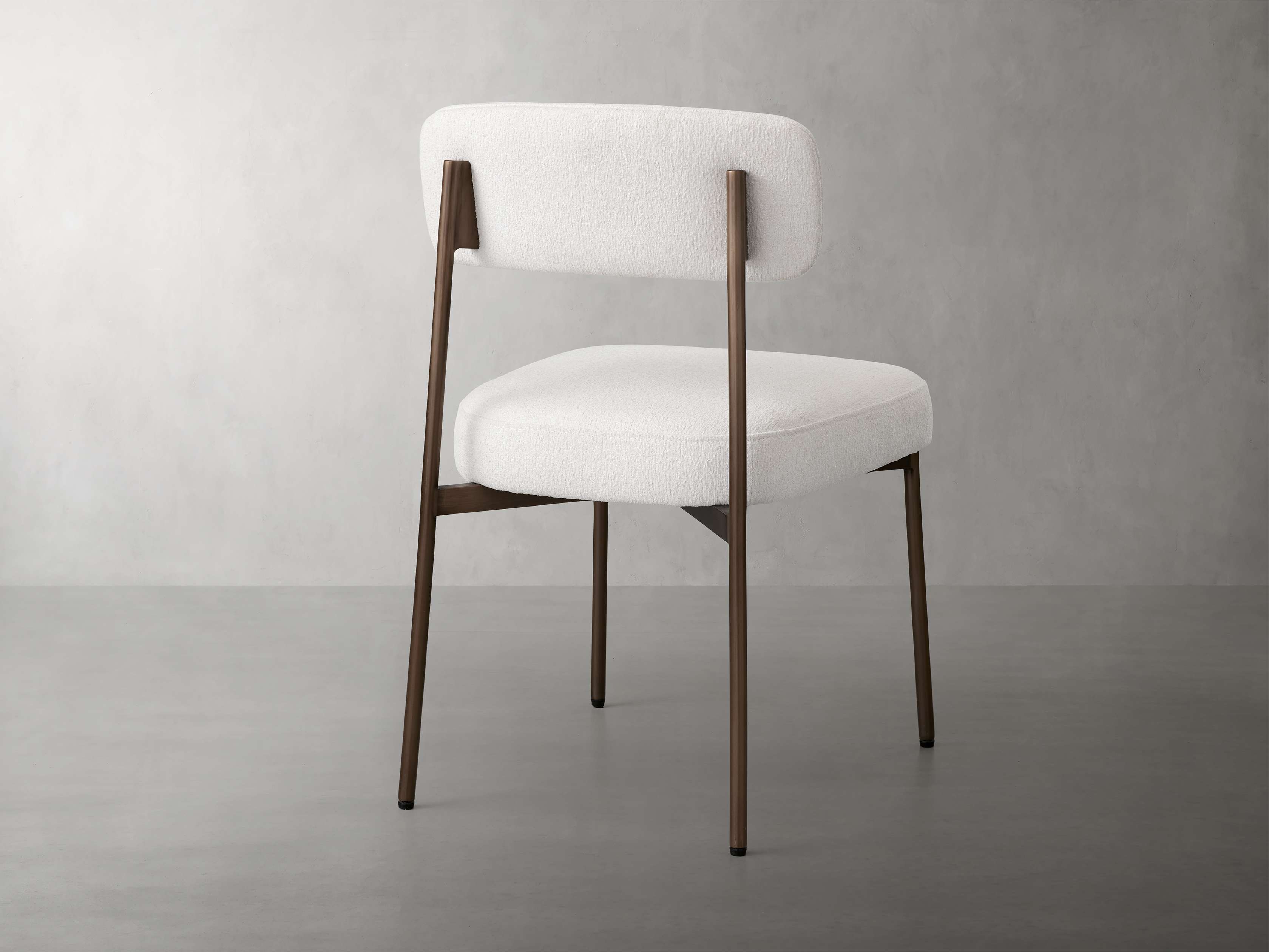 Billie Dining Side Chair in Antique Bronze