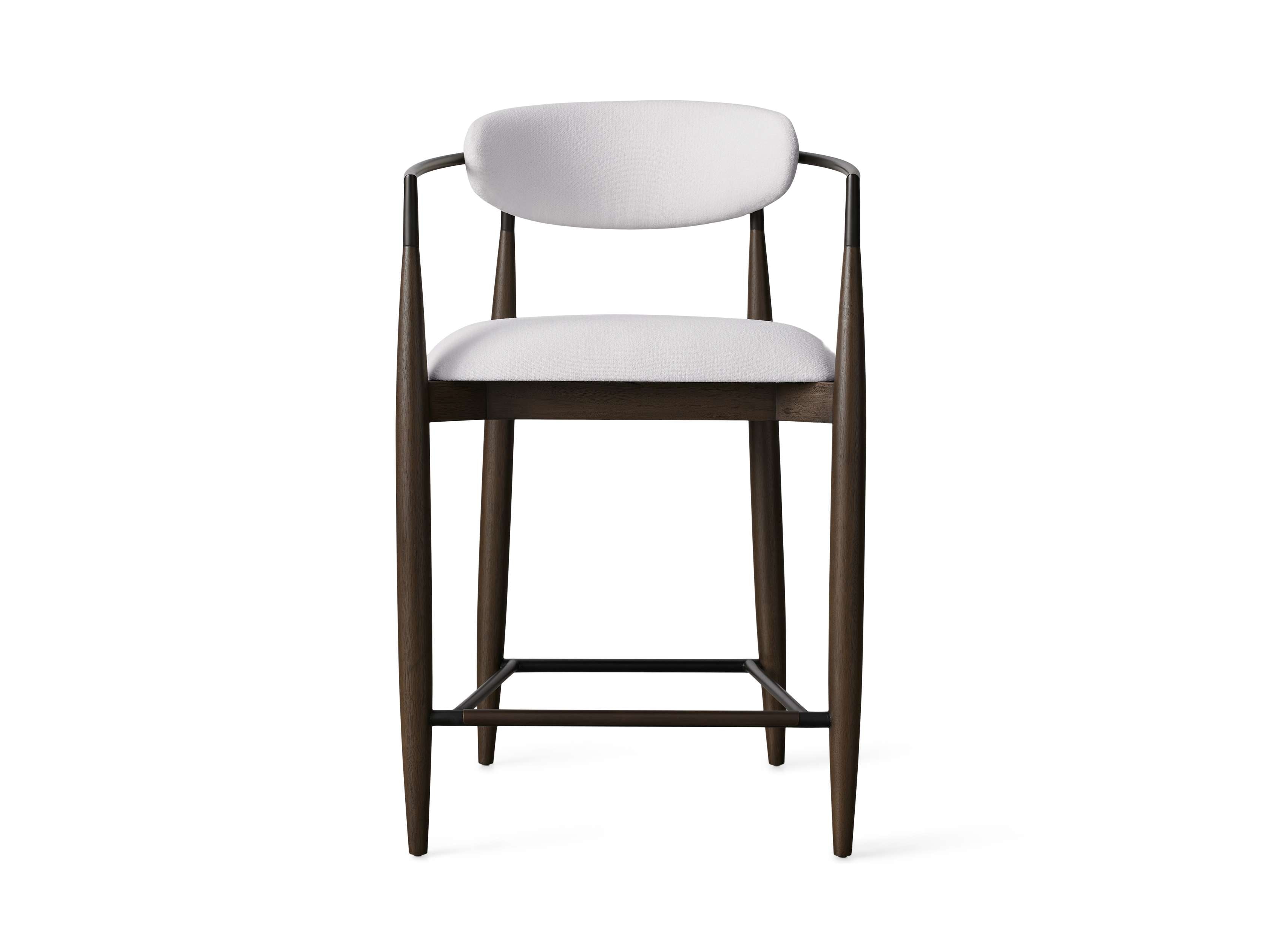 Jagger Stool in Cinder with Oil Rubbed Bronze