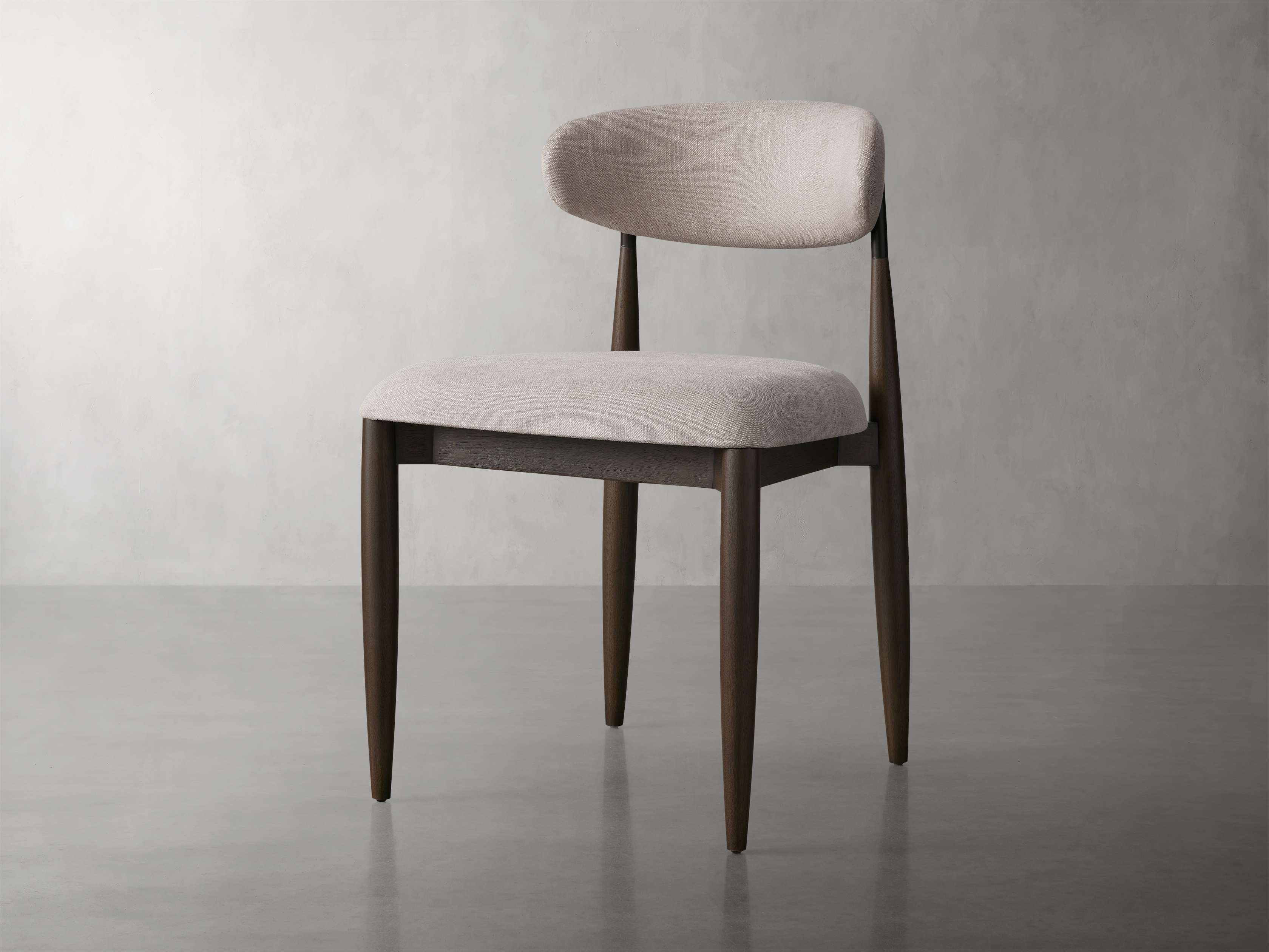 Jagger Dining Side Chair in Cinder with Oil Rubbed Bronze