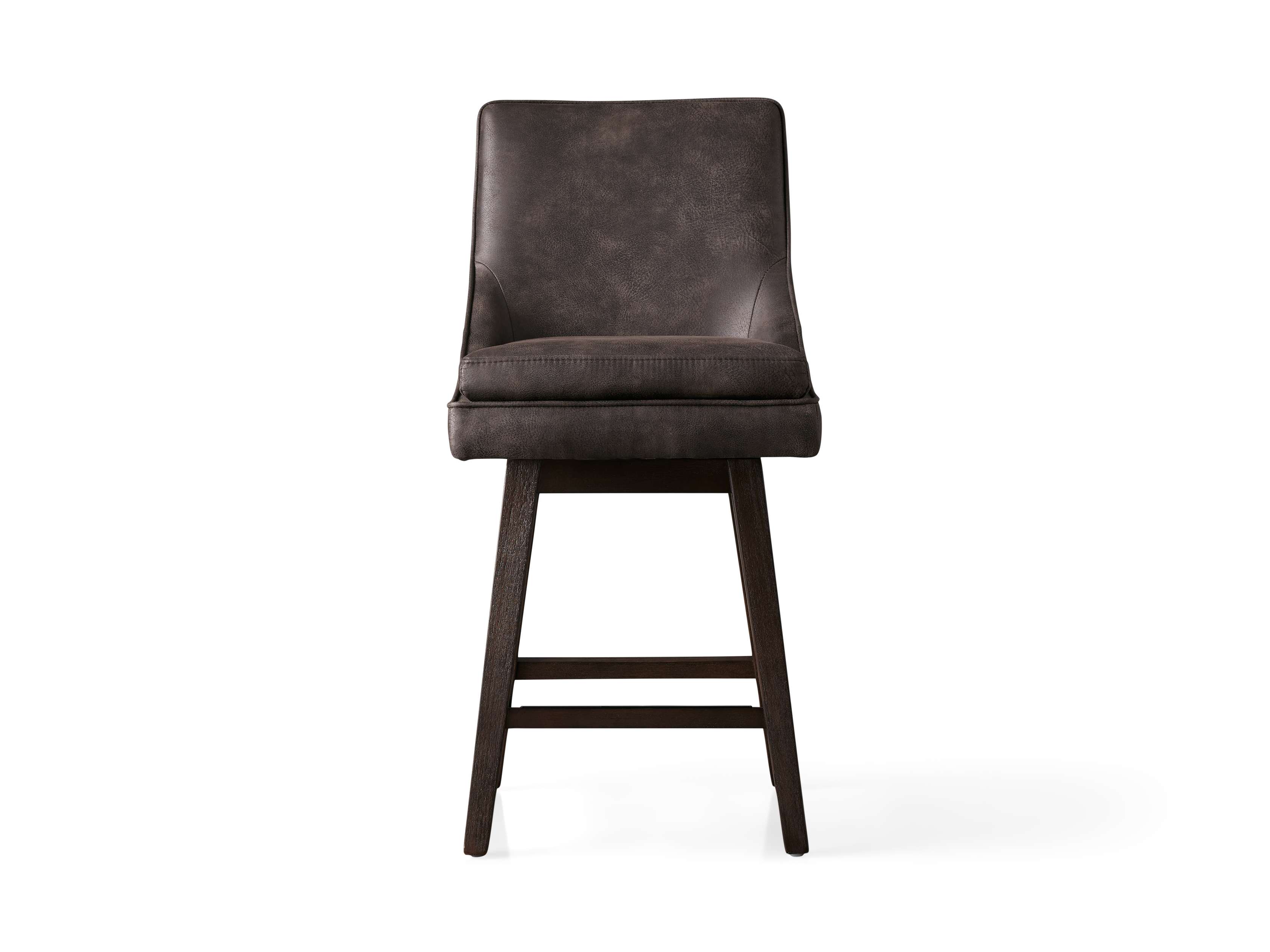 Lunden Faux Leather Swivel Stool