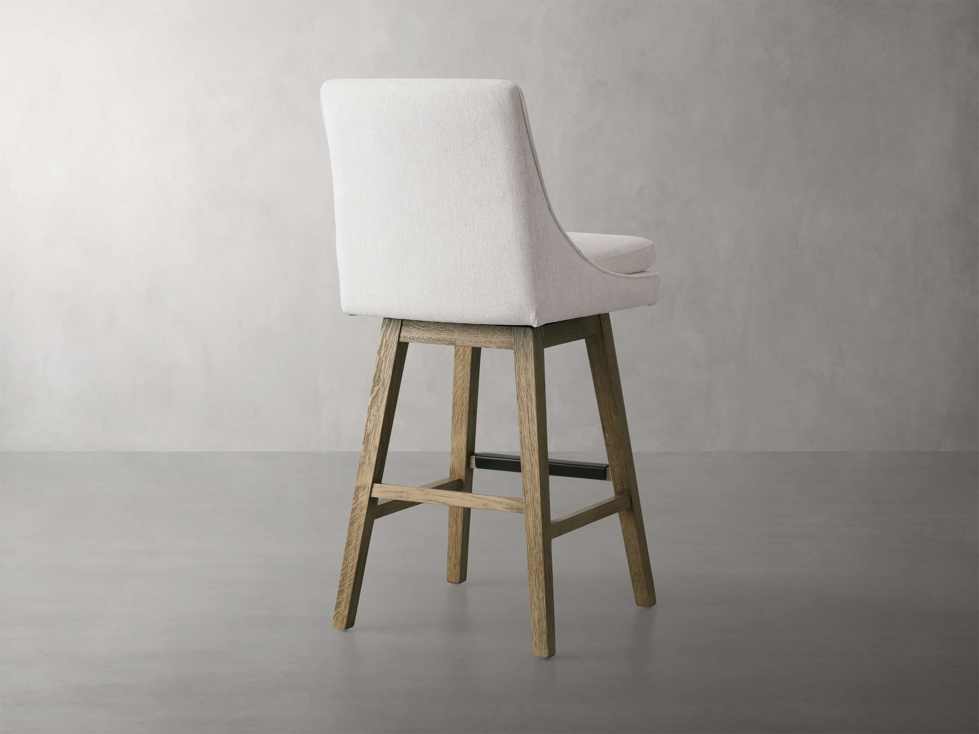 Lunden Swivel Stool in Fawn
