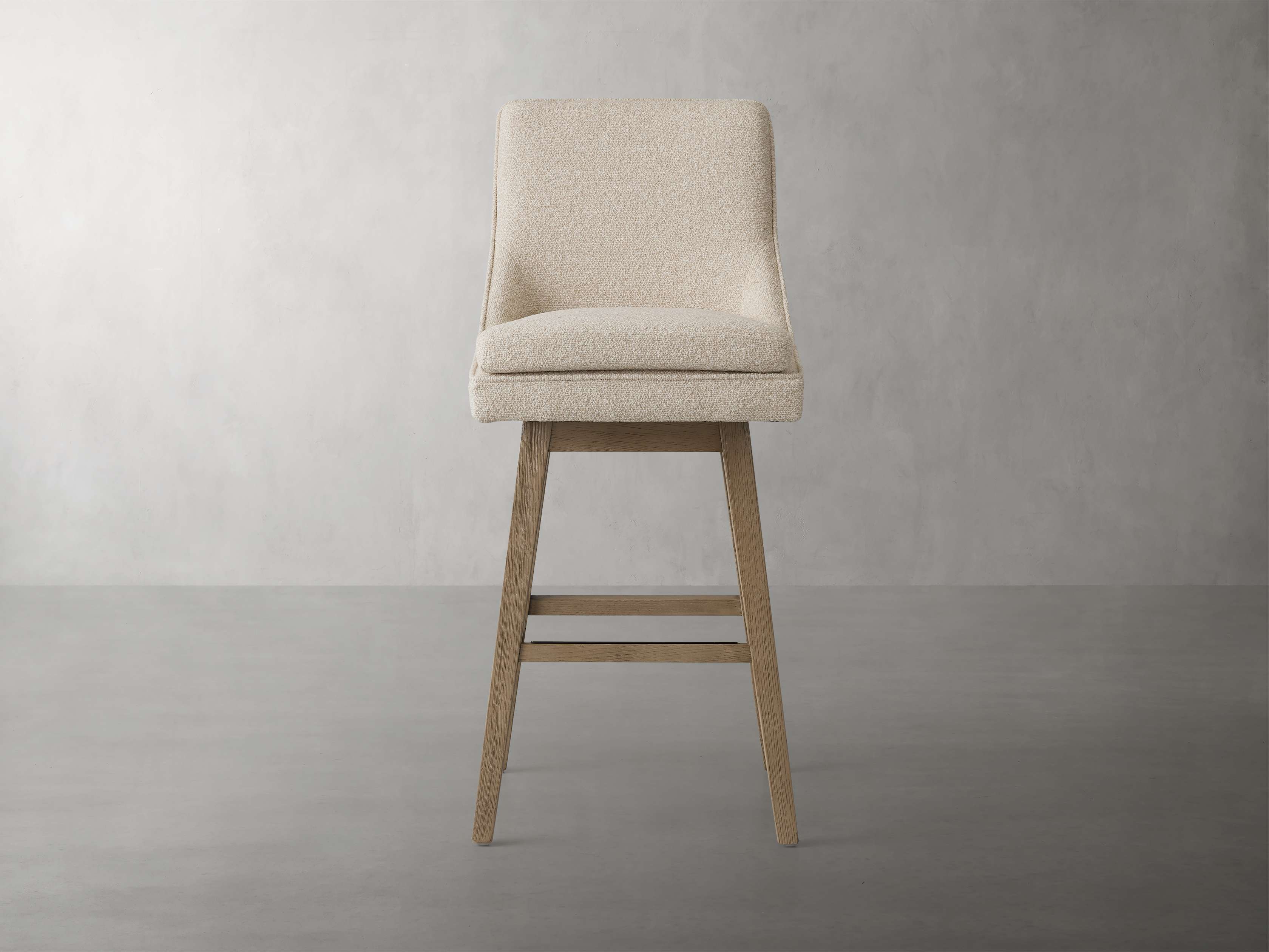 Lunden Swivel Stool in Fawn