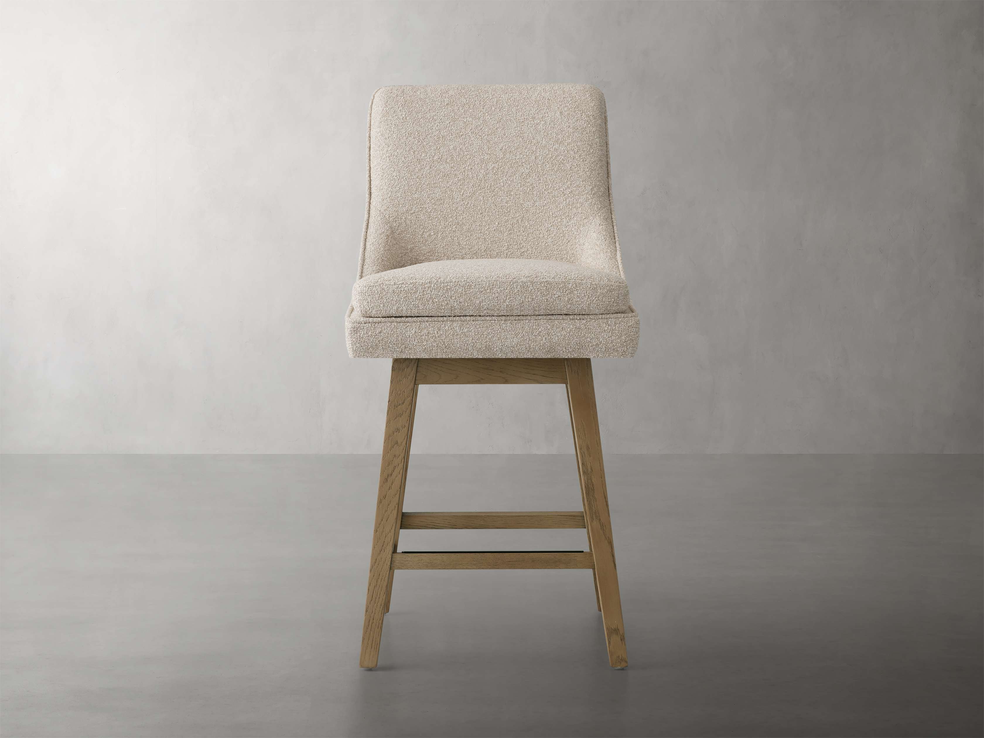 Lunden Swivel Stool in Fawn
