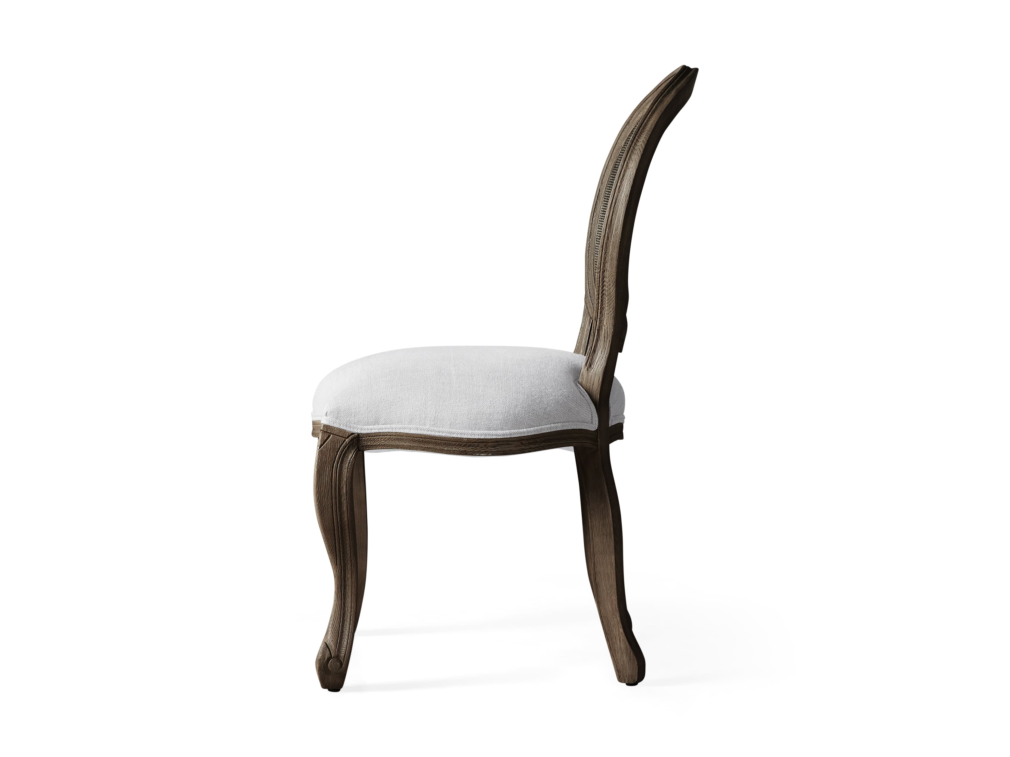 Margot Cane Back Dining Chair in Cinder