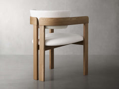 Rodin Dining  Arm Chair in Natural