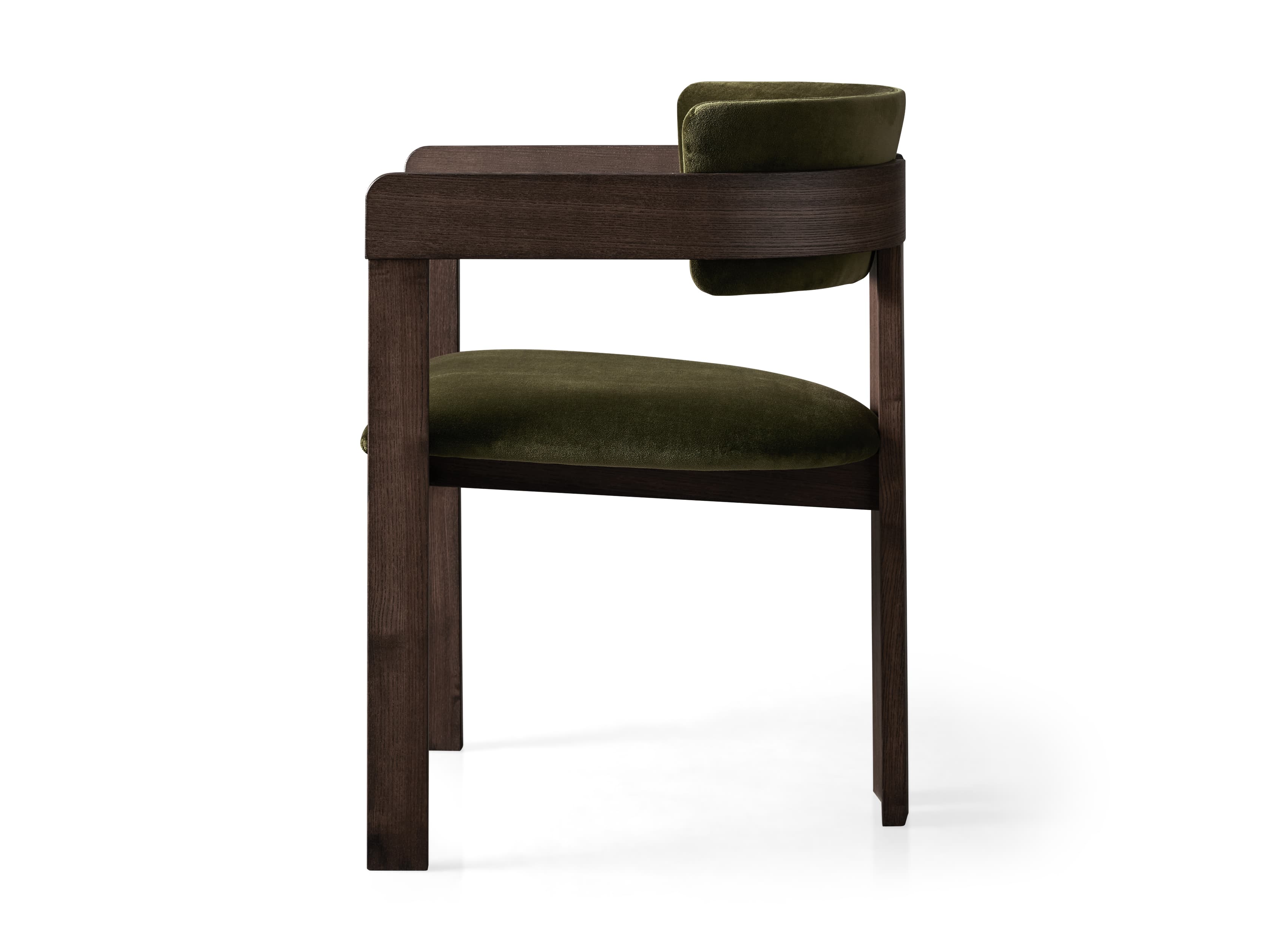 Rodin Dining Arm Chair in Cinder