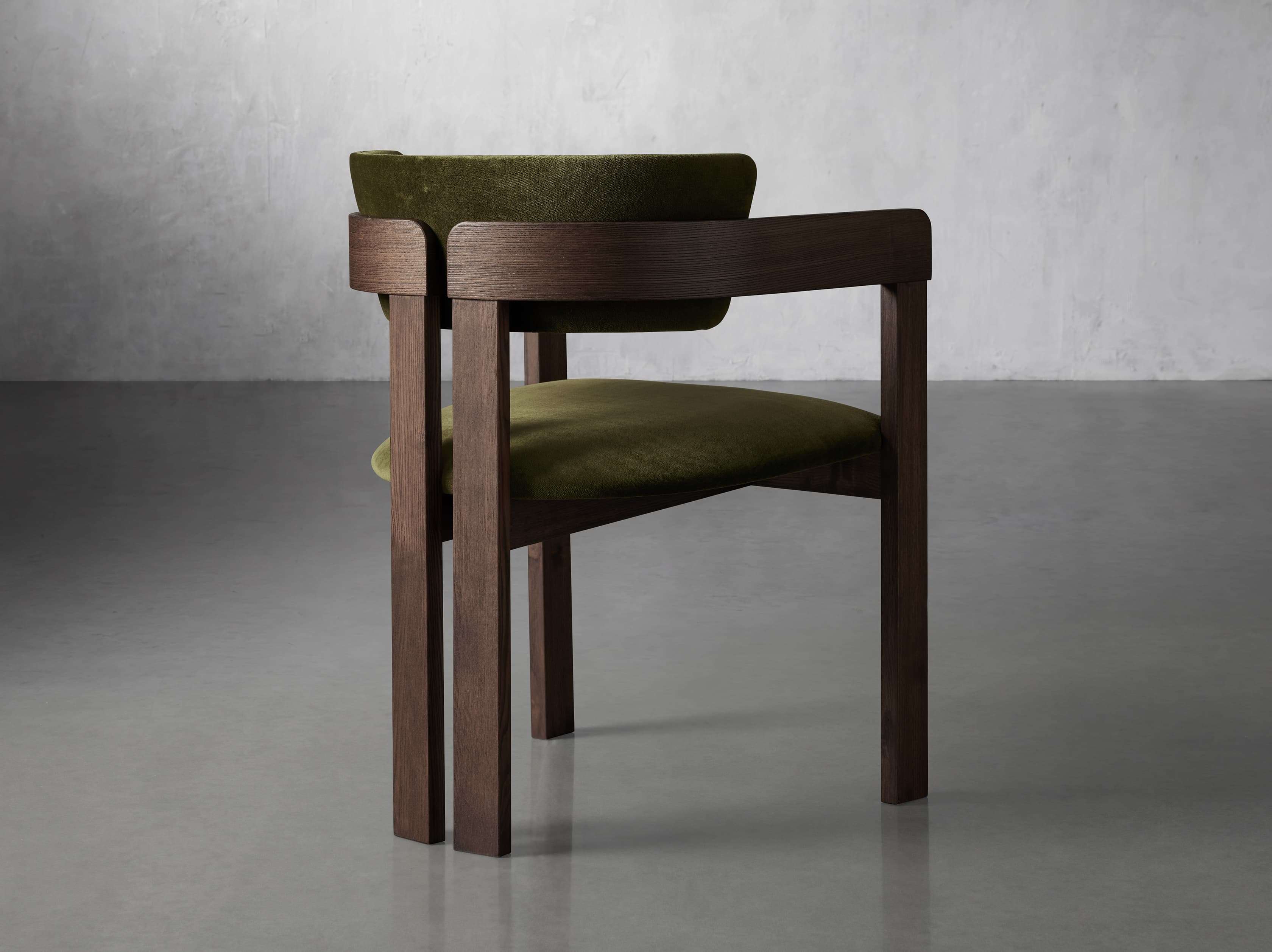 Rodin Dining Arm Chair in Cinder
