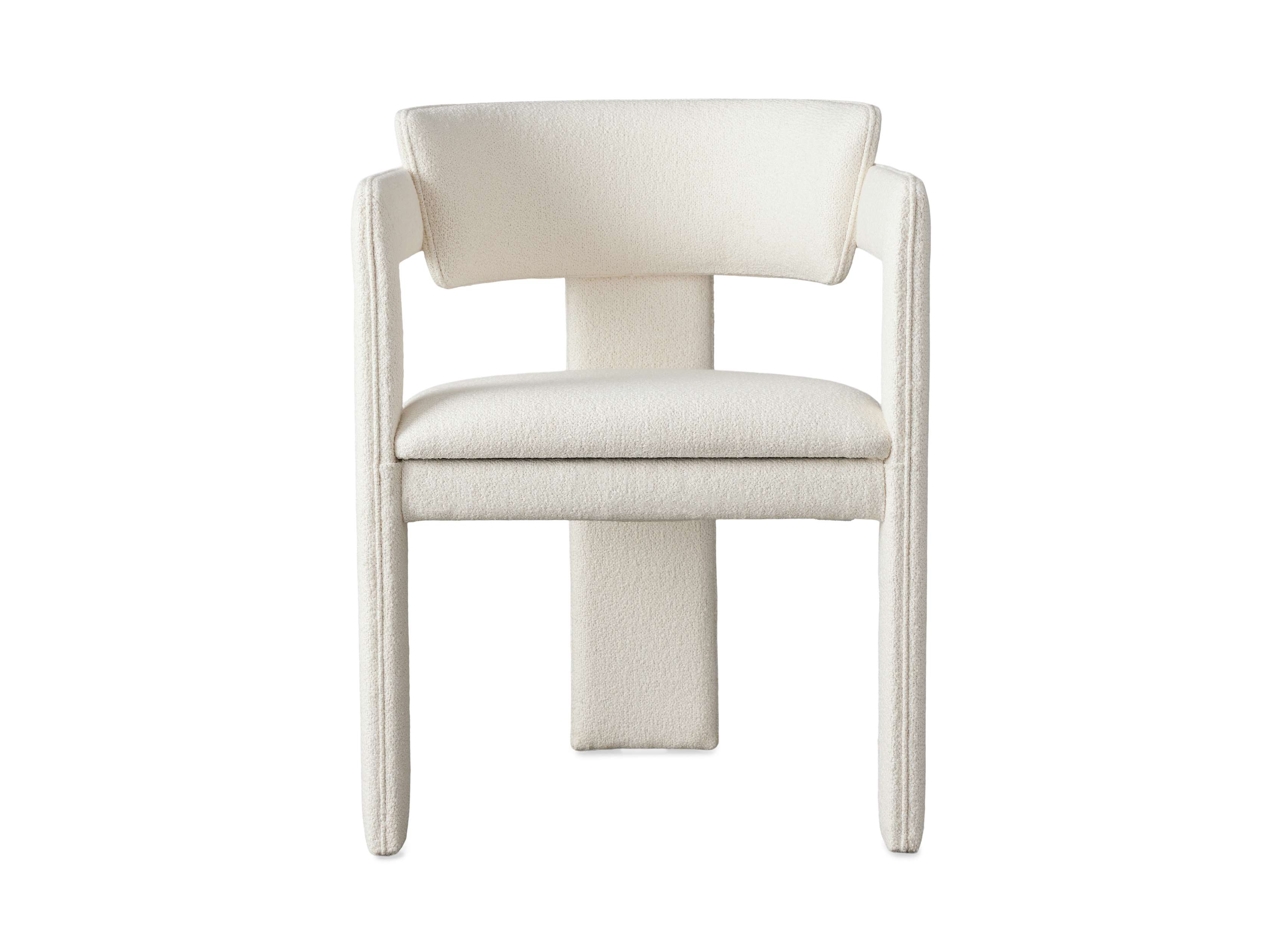 Rodin Upholstered Dining Arm Chair in Matera Cashmere