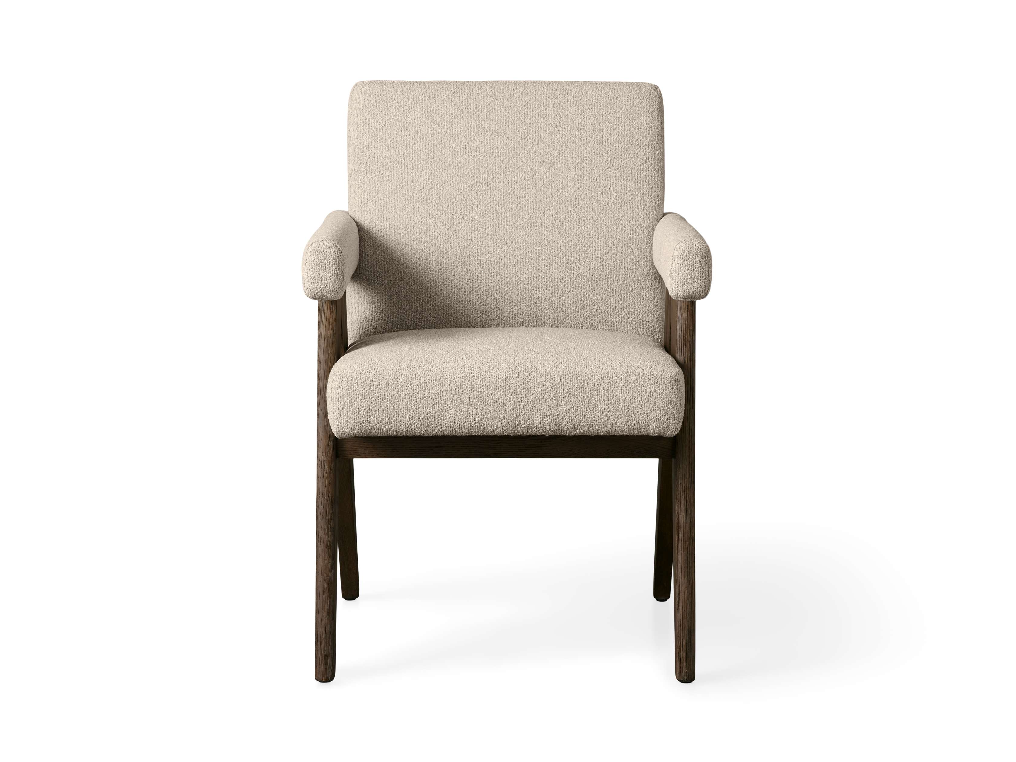 Stanley Dining Arm Chair in Mocha