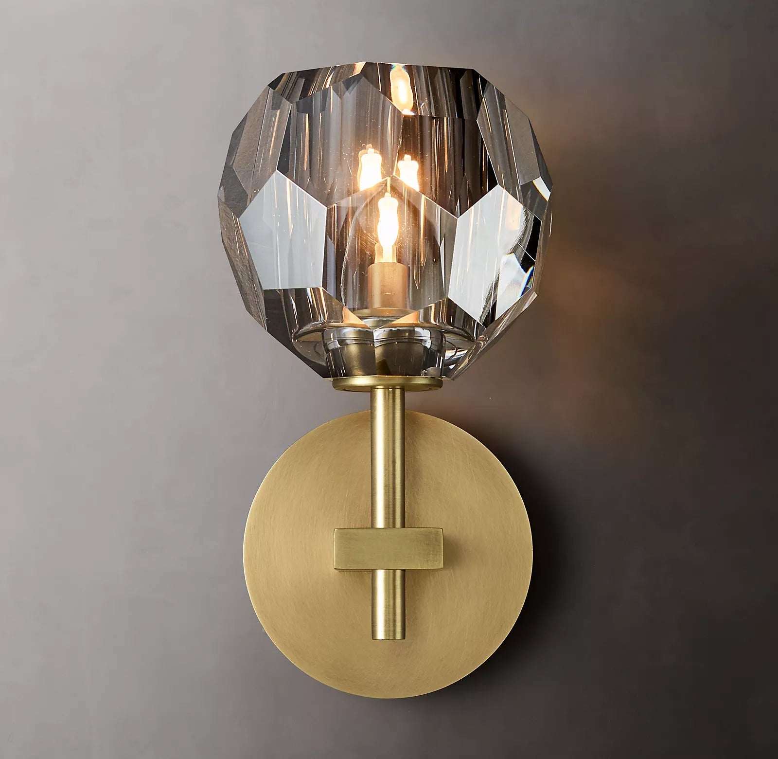 Boule de Cristal Glass Wall Sconce