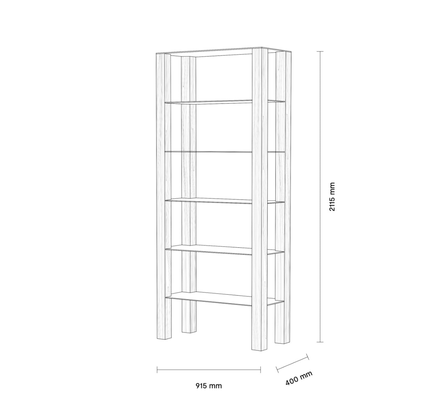 Bleeker Shelving Unit