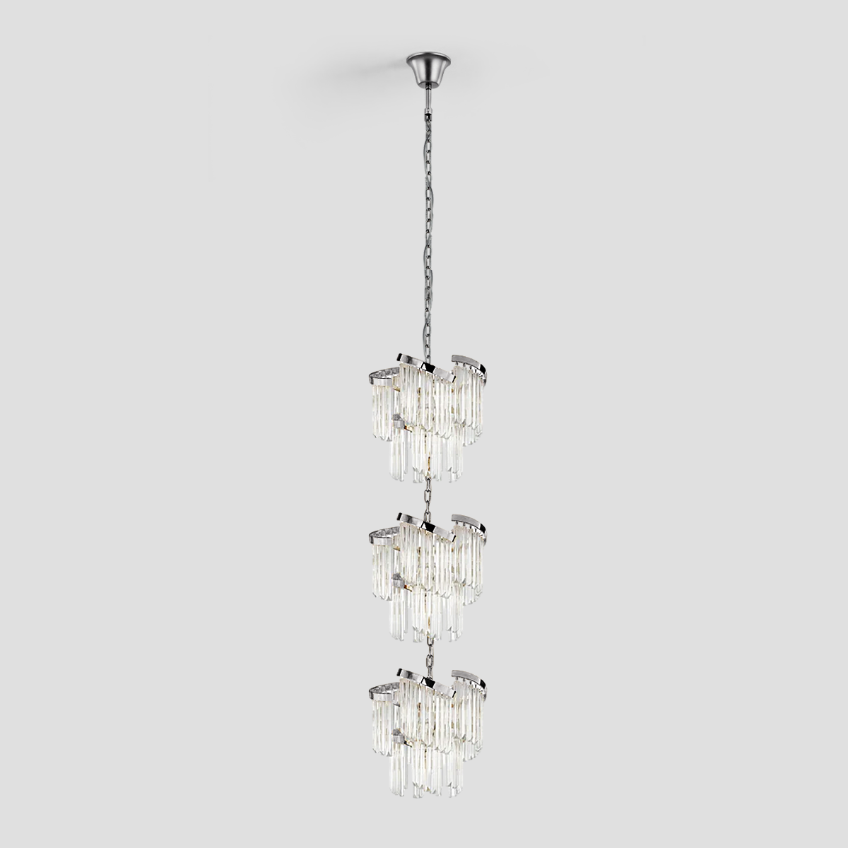 Twin Palms Crystal Chandelier