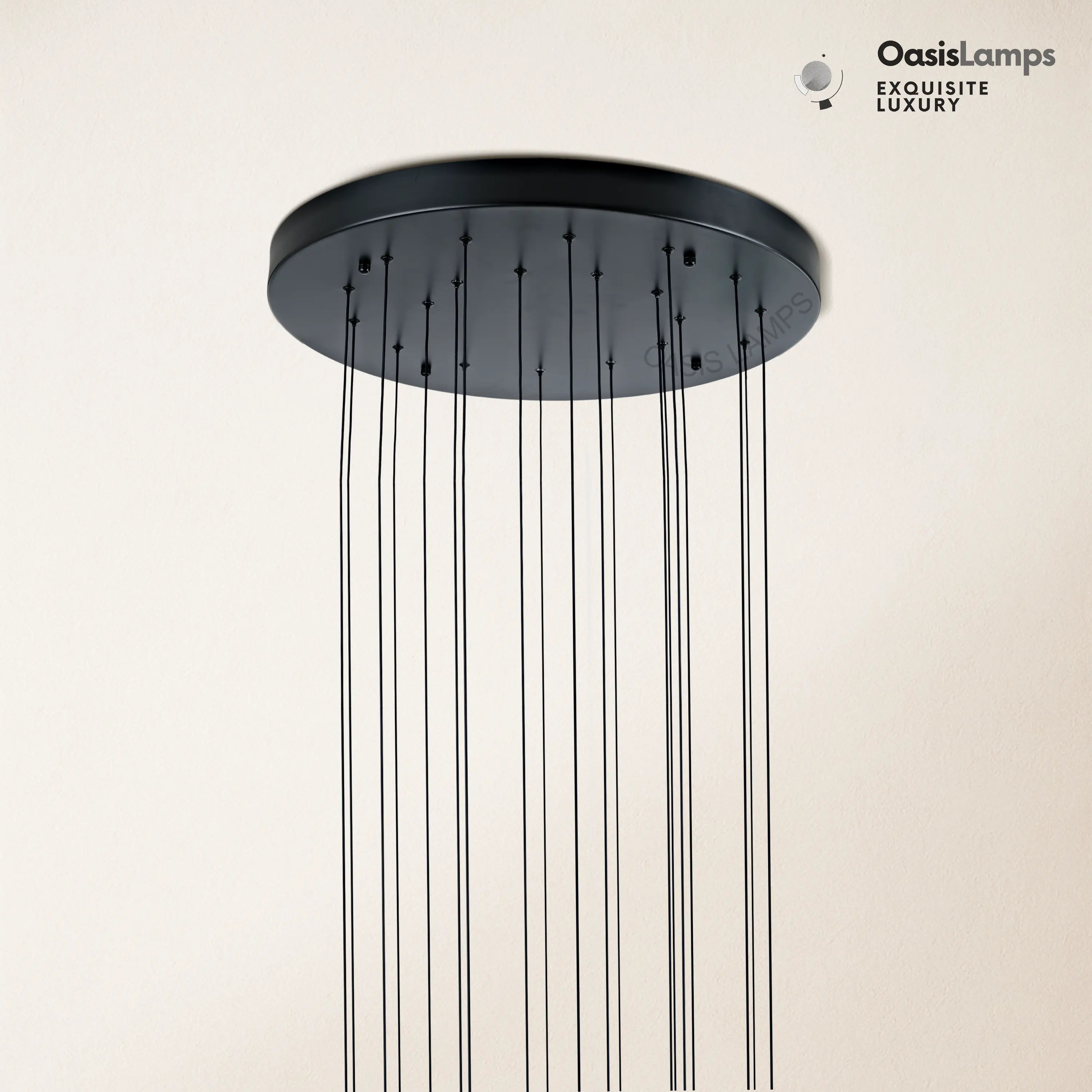 Pearl Ball Ceiling Chandelier 14 20 Light#Color_Black